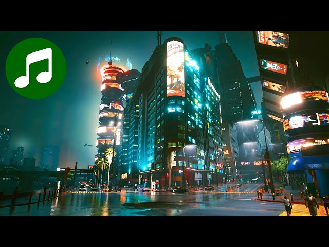 Relaxing CYBERPUNK 2077 Music 🎵 Night City CHILL MIX (SLEEP | STUDY | FOCUS)