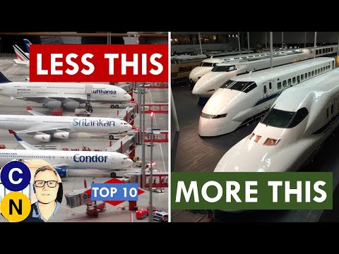 Let's Replace Planes with Bullet Trains! The 10 Busiest Short-Hop Air Routes In the United States