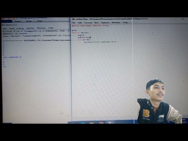 While Loop dalam Python #pemprograman_komputer