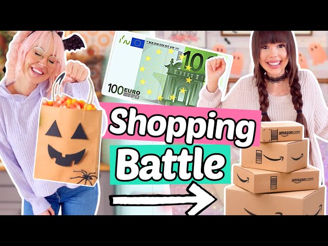 100€ Halloween Shopping Challenge auf WISH ⚡️ BFF Battle | ViktoriaSarina