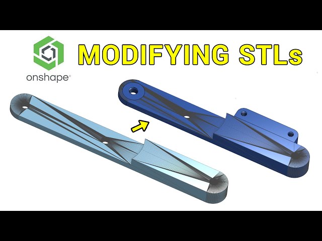 How to modify an STL or mesh - 3D design for 3D printing pt7