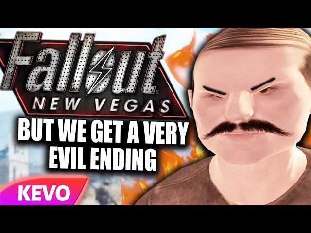 Fallout New Vegas but we get a very evil ending