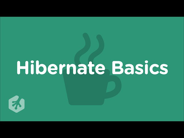 Learn Hibernate Basics at Treehouse