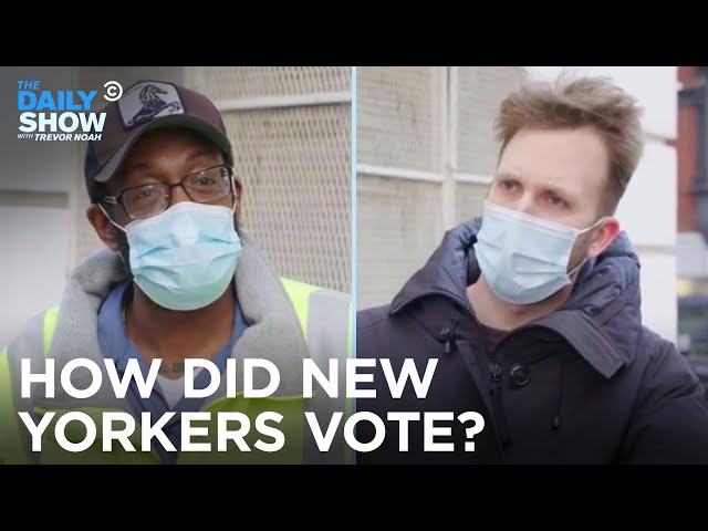 Election Day in New York City - Jordan Klepper Fingers the Pulse | The Daily Show