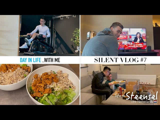 Fries night tradition, gym, Sinterklaas, cooking | RELAXING SILENT DAY IN LIFE VLOG #7