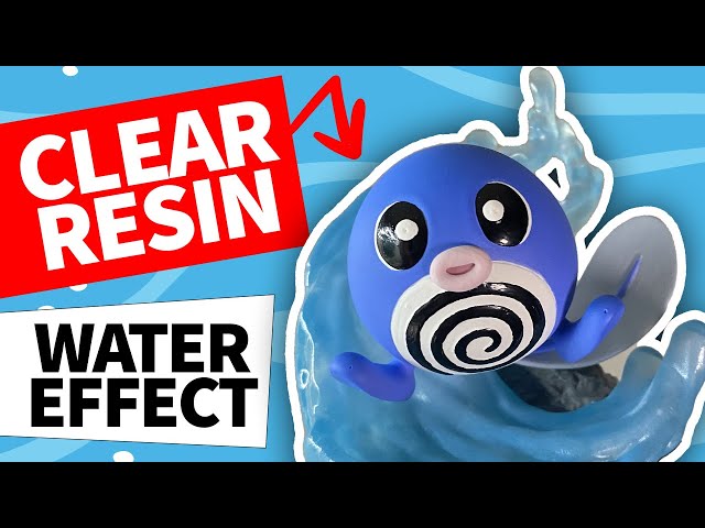 Create Awesome Water Effect 3D Print from Clear Resin