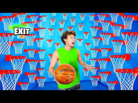 100 Mystery Hoops But Only ONE Let’s You Escape