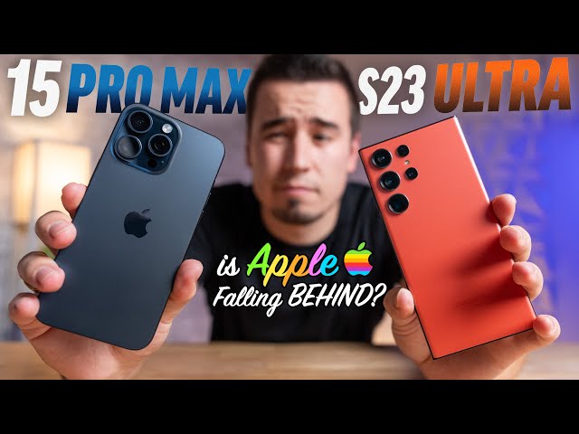 iPhone 15 Pro Max vs S23 Ultra - Ultimate Comparison!