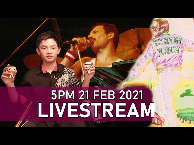 Sunday 5PM Piano Livestream My Melancholy Blues & Goodbye Yellow Brick Road | Cole Lam 14 Years Old