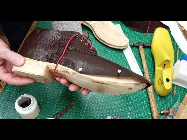 Clogs 6 Stiffening The Heel And Testing The Upper