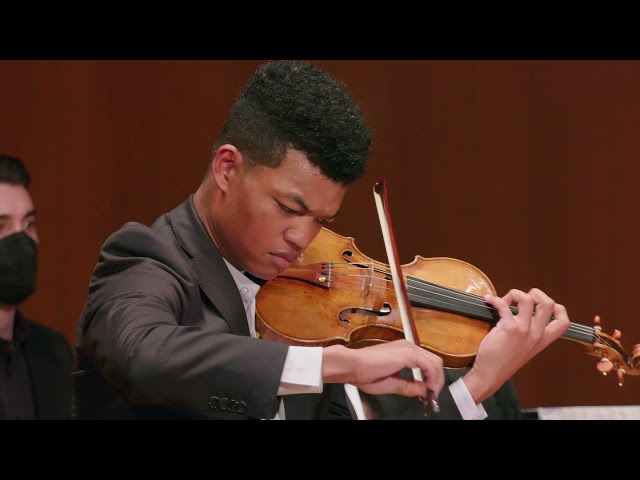 Young Concert Artists: Randall Goosby, violin, and Zhu Wang, piano