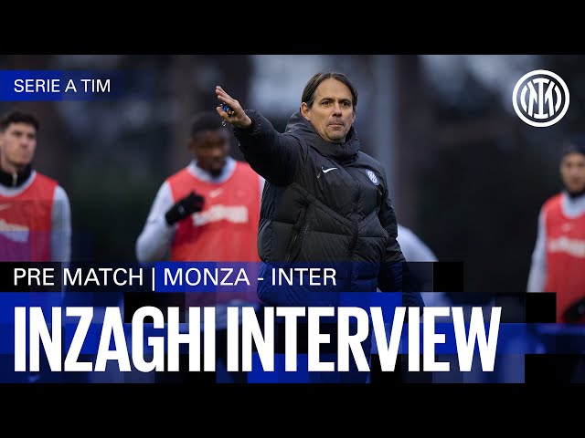 SIMONE INZAGHI | PRE-MATCH INTERVIEW | MONZA vs INTER🎙️⚫🔵