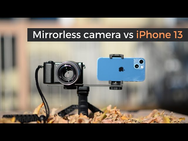 iPhone 13 vs Mirrorless camera! How good is the newest iPhone? iPhone 13 or Sony A5100 for vlogging?