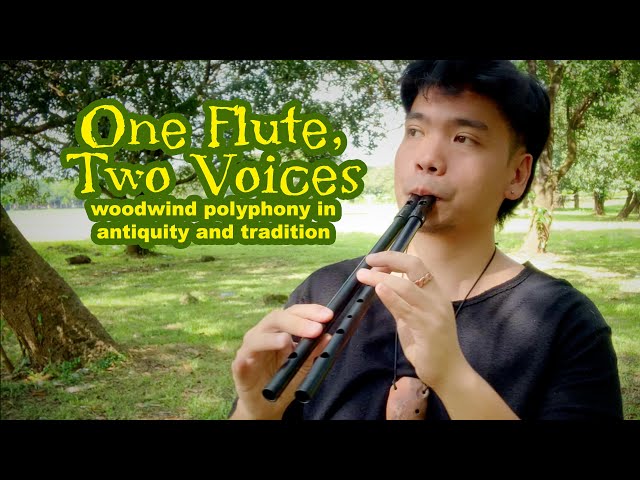 One Flute, Two Voices - Polyphonic Ocarinas, flutes, and more