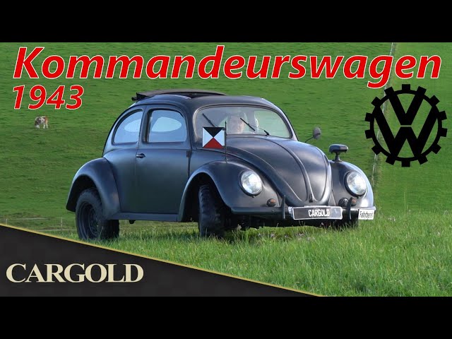 Volkswagen KdF Typ 87 Kommandeurswagen, 1943, der Allrad Käfer der Wehrmacht - Weltsensation!