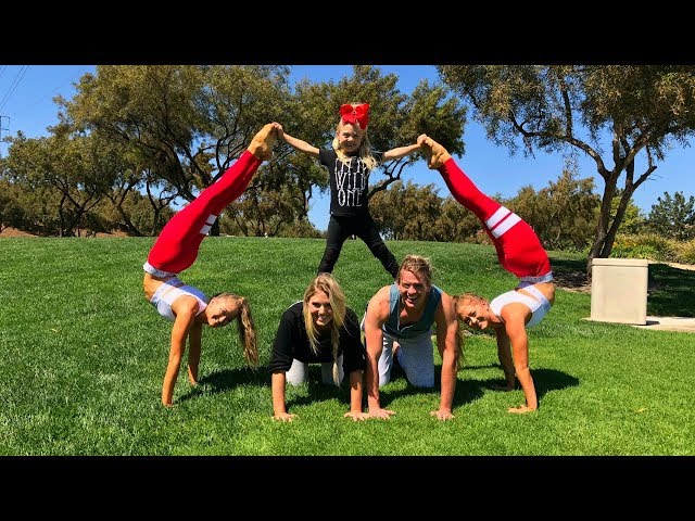 Extreme Yoga Challenge Ft Sav, Cole & Everleigh