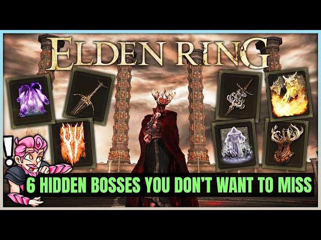 Elden Ring - 6 IMPORTANT Optional Bosses You Don't Want to Miss - Hidden Weapons & Armor Location!