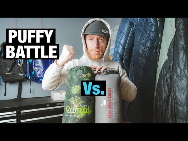 Rumpl vs Get Out Gear Synthetic Puffy Blanket Review