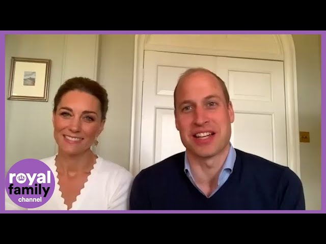 Prince William and Kate Check in on Text Charity Crisis Volunteers