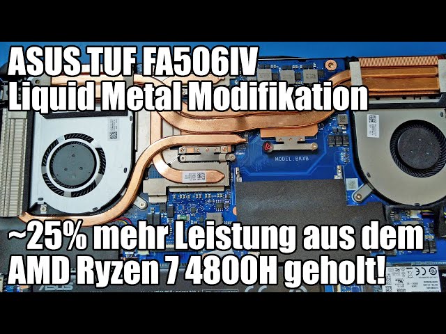 ASUS TUF FA506IV - Liquid Metal Mod