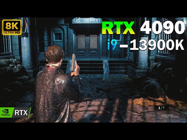 Resident Evil 2 | RTX 4090 24GB | 4K & 8K | Maxed Settings