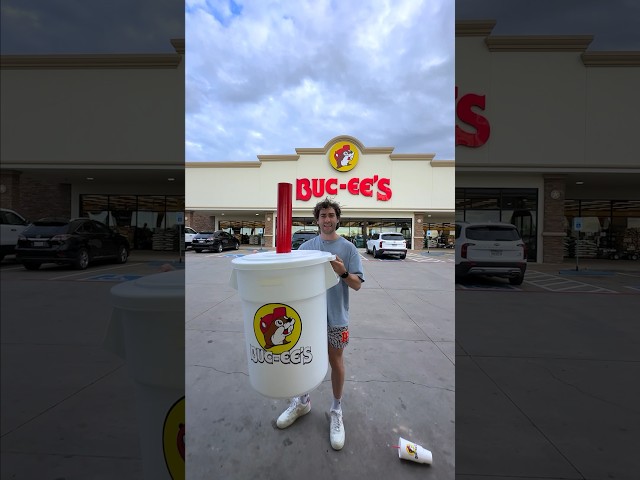Buccees ANY SIZE refill hack for $1.19 #buccees #texas