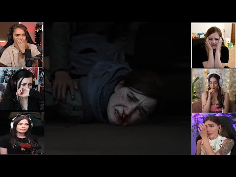 Female Gamers Reaction to Abby Killing Joel in The Last of Us Part II (Reaction MASHUP!)