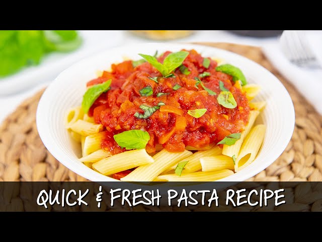 Easy Chorizo Pasta Recipe in Tomato Sauce #Ad