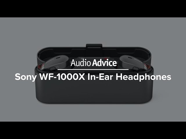 Sony WF-1000X In-Ear Headphones First Look