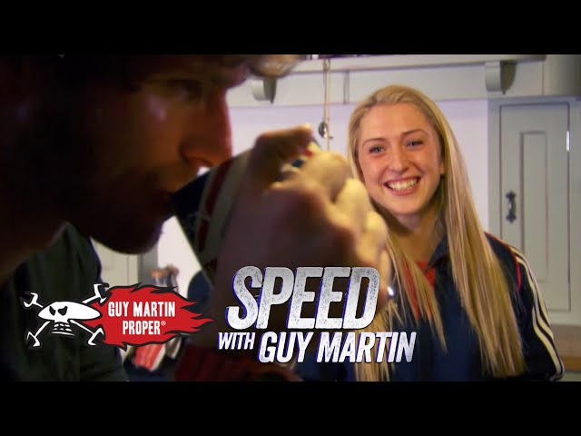 Guy's Slipstream bike ride with Laura Trott | Guy Martin Proper