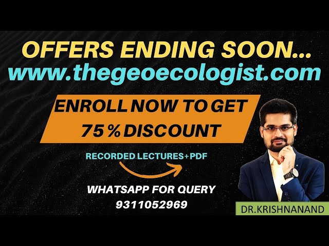 Geography Optional #upsc #ugcnetgeography - Most Affordable Online Courses