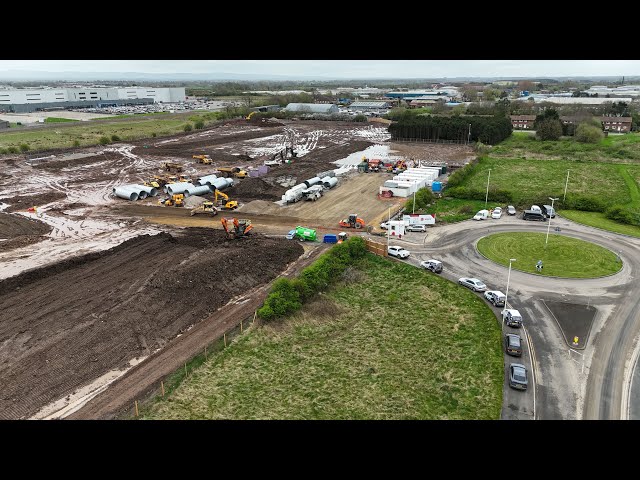 Darlington construction site update