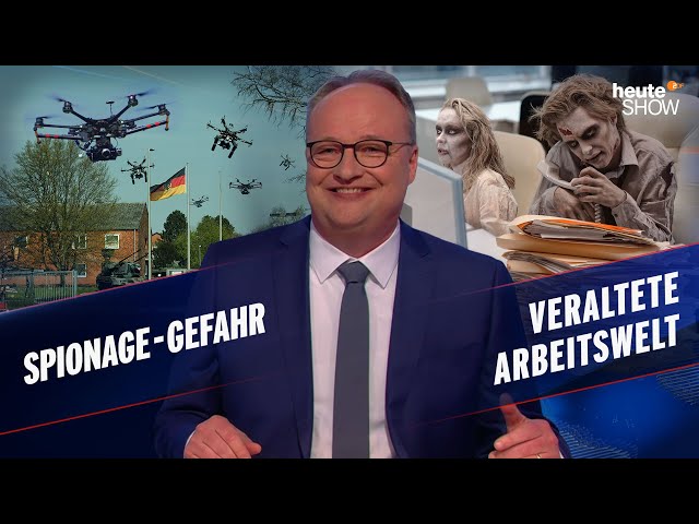 Spion-Paradies: Deutschland wird von allen Seiten überwacht | heute-show vom 26.04.2024