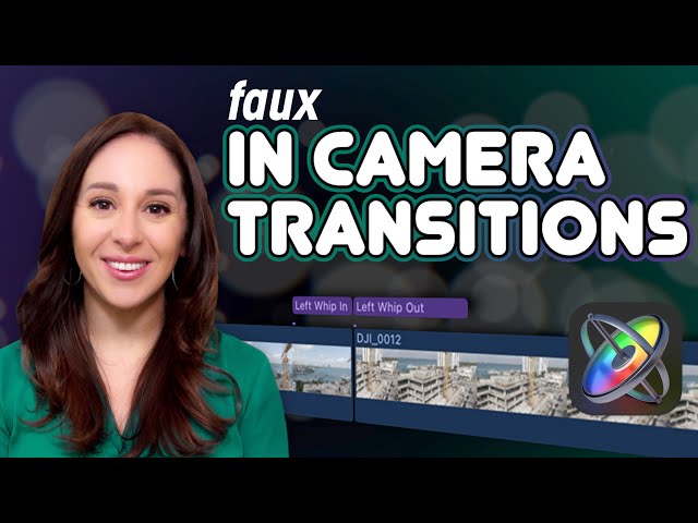 Faux In Camera Transitions for Final Cut Pro | Apple Motion Tutorial