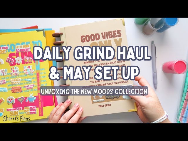 Daily Grind Haul & May set up | Unboxing the Moods collection