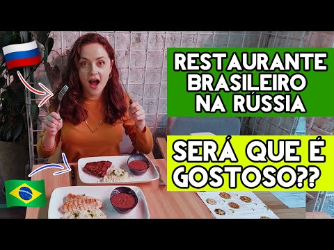 Russa prova comida brasileira pela primeira vez 😲!!