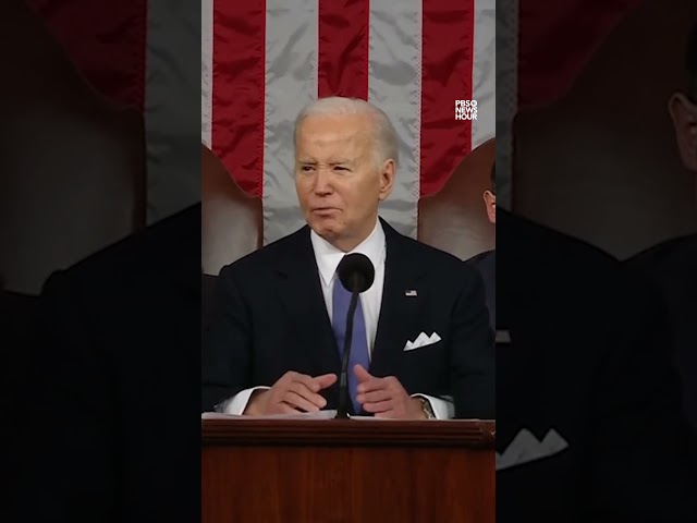 WATCH: Biden says State of the Union is 'strong and getting stronger'