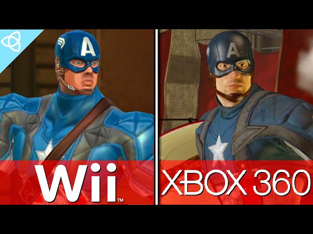 Captain America: Super Soldier - Wii vs. PS3/X360 | Side by Side