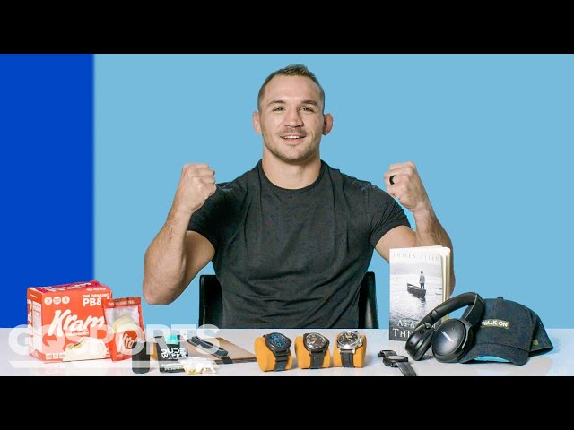 10 Things UFC's Michael Chandler Can't Live Without | GQ Sports