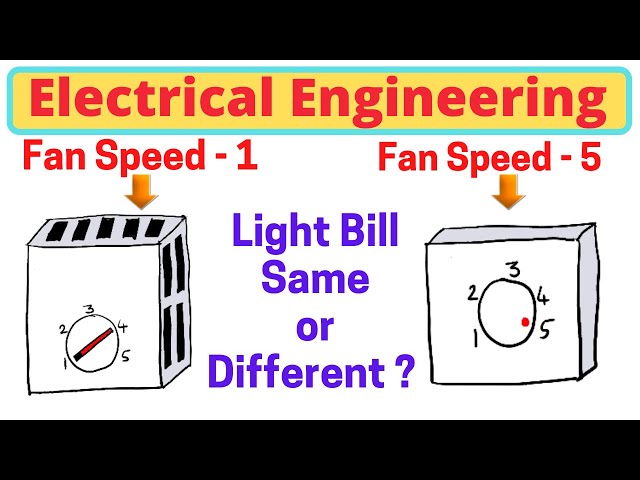 Does fan regulator saves electricity? | Does fan at low speed save electricity?| Save electricity