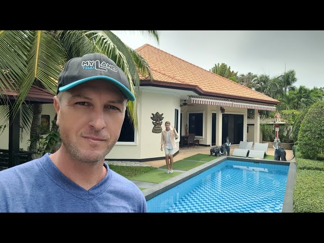 Bernd aus Deutschland verkauft sein Haus in Thailand - Besichtigung