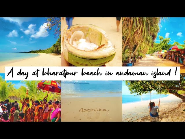 A day at bharatpur beach in andaman island | neil island | andaman travel vlog 2023 | travel vlog