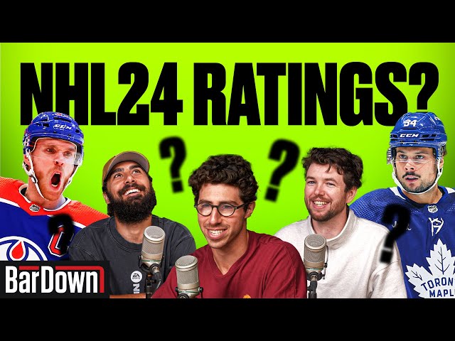 REACTING TO THE TOP 50 PLAYERS IN NHL24