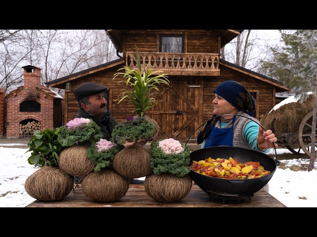 Making Flowers Kokedamas | Cooking Chicken Buglama