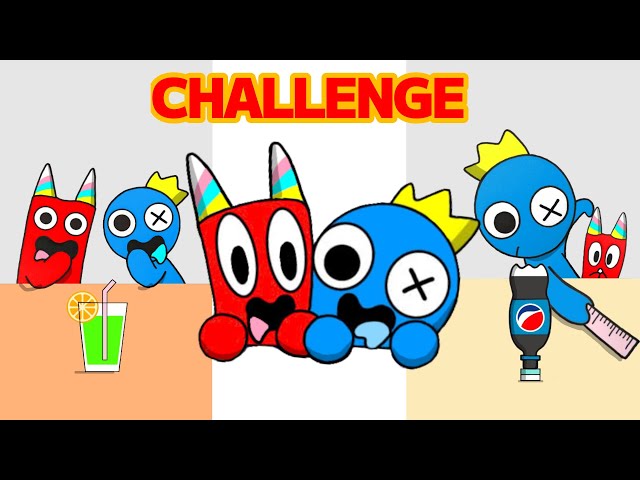 Rainbow Friends vs Garten of Banban Funny TikTok Challenge Video Compilation 🤣🤣Paper Animation