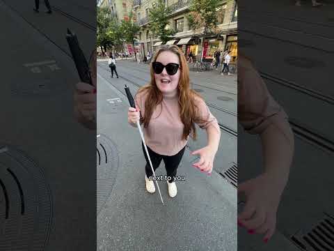 A British Blind Woman In Switzerland 🇨🇭