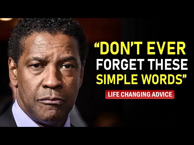 Denzel Washington Leaves the Audience SPEECHLESS | One of the Best Motivational Speeches Ever
