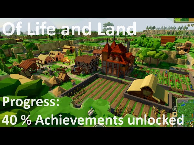 Of Life and Land - Amazing Progress / Part 1 - No Commentary Gameplay