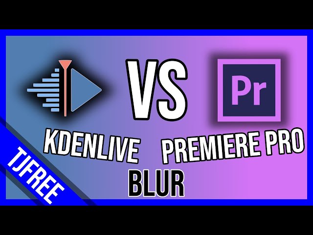 Face Blur | Kdenlive VS Adobe Premiere Pro