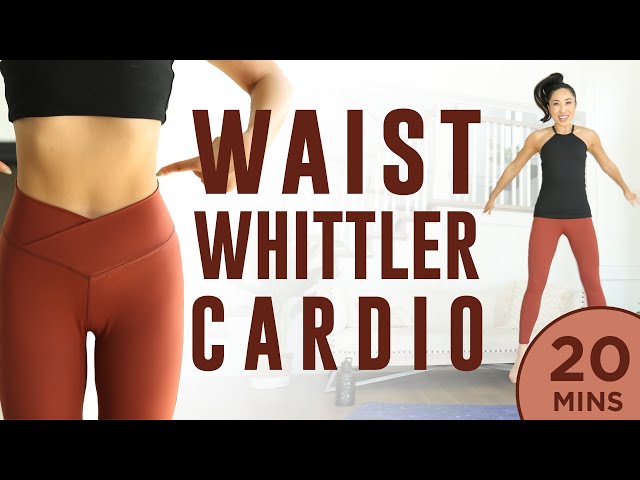 20 minute Waist Whittler Cardio Pilates Workout | 7 Day Ab Challenge (do this video every day)